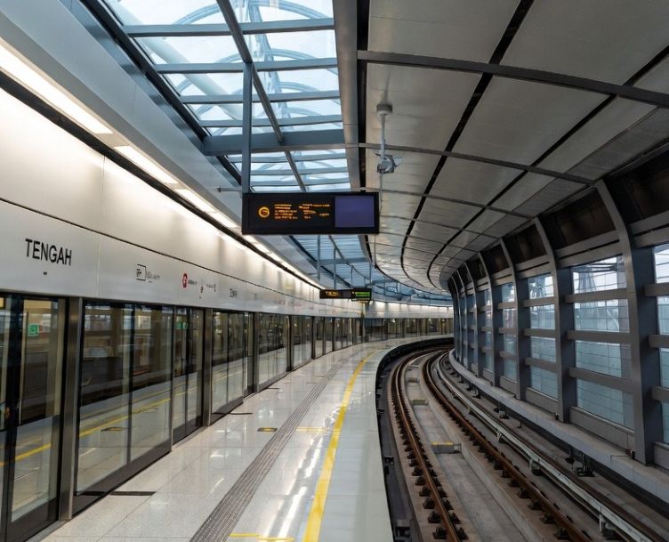 MRT station connecting Tengah to the rest of Singapore